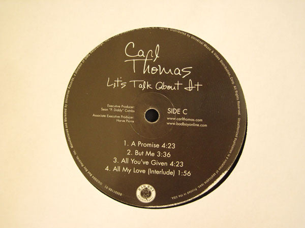 Carl Thomas : Let's Talk About It (2xLP, Album)