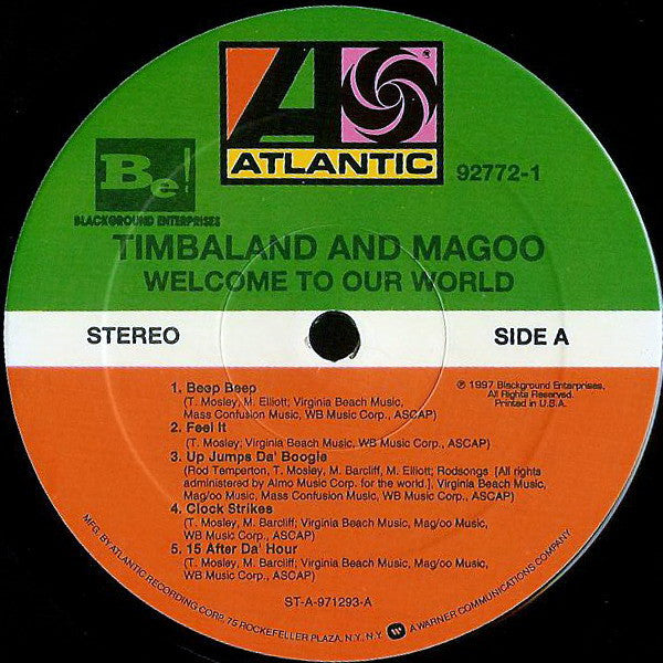 Timbaland & Magoo : Welcome To Our World (2xLP, Album)