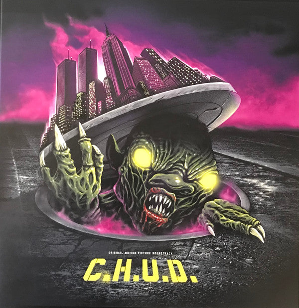 Martin Cooper (2) + David A. Hughes* : C.H.U.D. (Original Motion Picture Soundtrack) (LP, Dlx, RE, Yel)