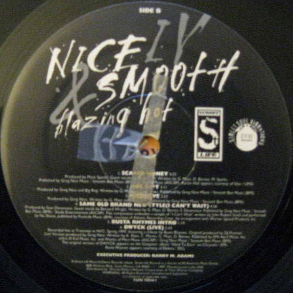 Nice & Smooth : IV: Blazing Hot (LP, Album)