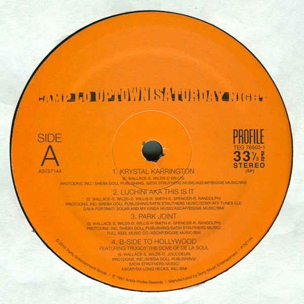 Camp Lo : Uptown Saturday Night (2xLP, Album, RE)
