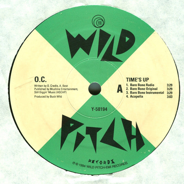 O.C. : Time's Up (12")
