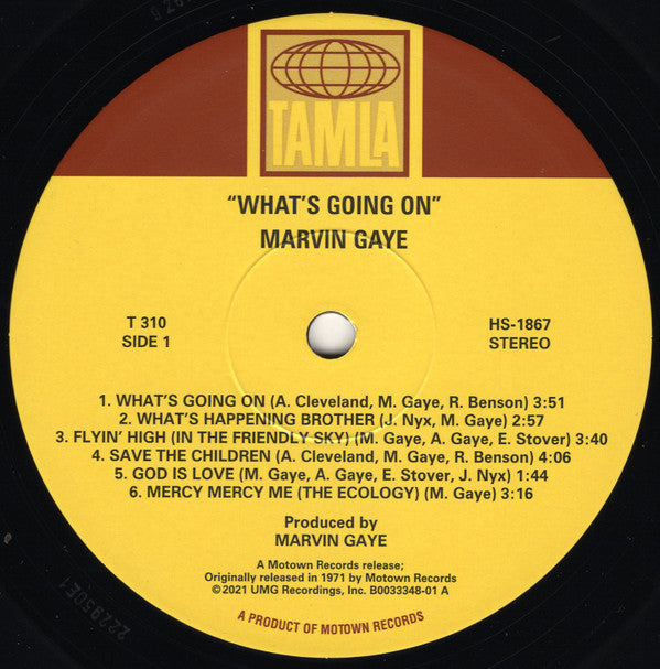 Marvin Gaye : What's Going On (LP, Album + LP, Comp, Mono + Album, RE, 180)