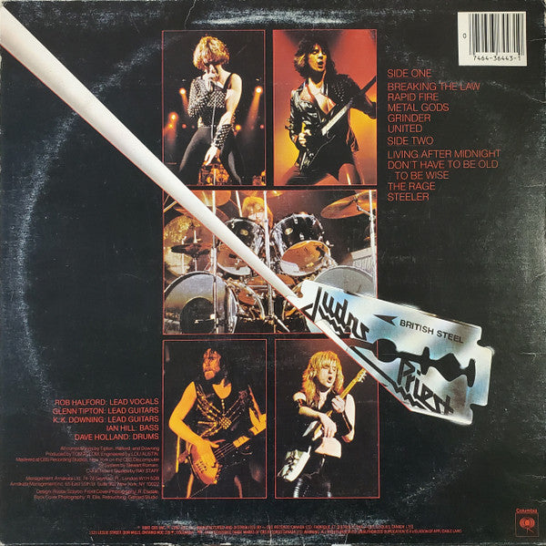Judas Priest : British Steel (LP, Album)