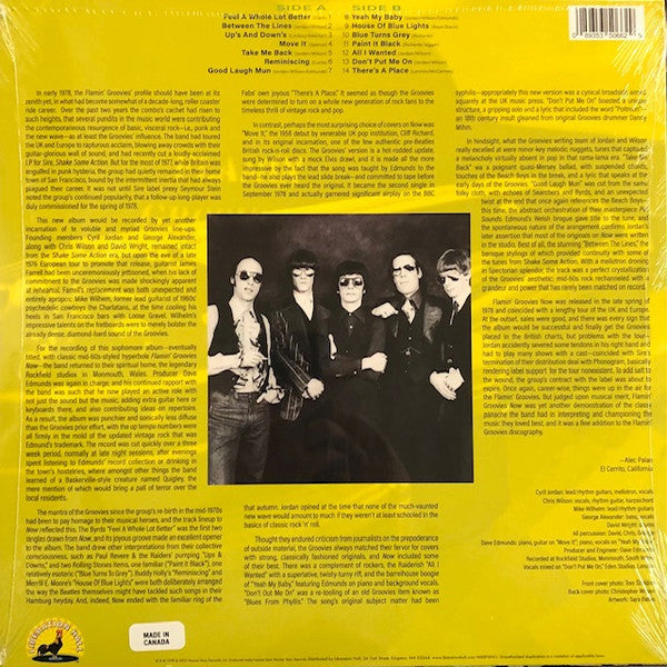 The Flamin' Groovies : Now (LP, Album, RE)