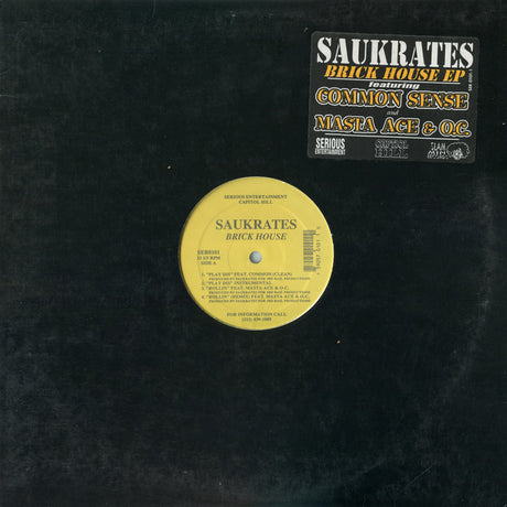 Saukrates : Brick House EP (12", EP, RE)