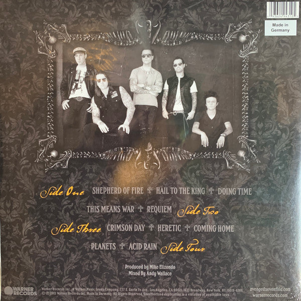 Avenged Sevenfold : Hail To The King (2xLP, Album, RE)
