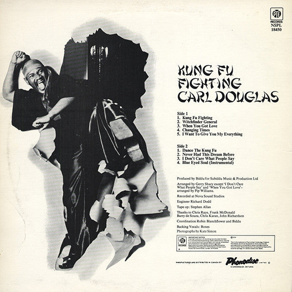 Carl Douglas : Kung Fu Fighting And Other Great Love Songs (LP, Album)
