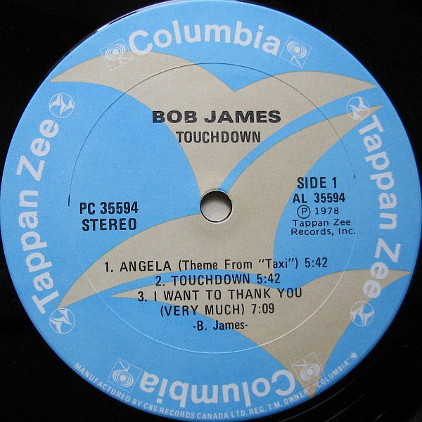 Bob James : Touchdown (LP, Album, Gat)