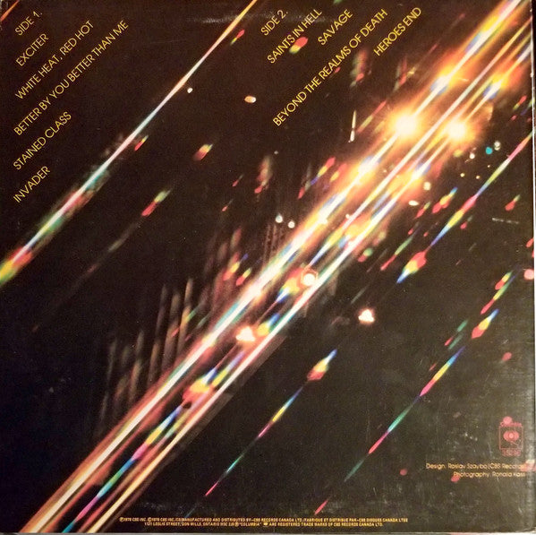 Judas Priest : Stained Class (LP, Album)