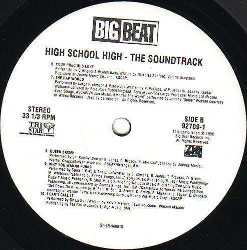 Various : High School High - The Soundtrack (2xLP, Comp)
