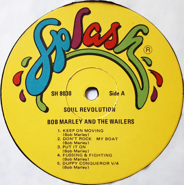 Bob Marley & The Wailers : Soul Revolution (LP, Album)