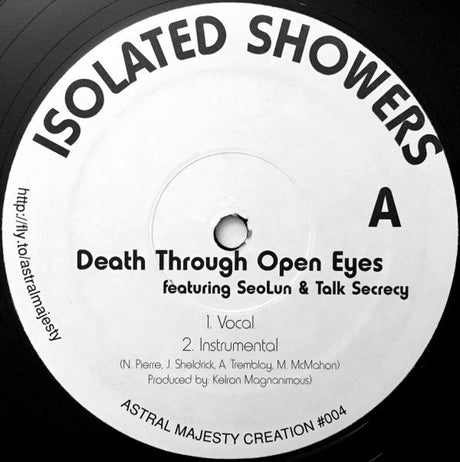 Isolated Showers : Death Through Open Eyes / In Between (12")