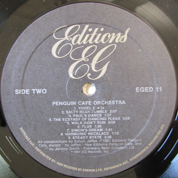 Penguin Cafe Orchestra : Penguin Cafe Orchestra (LP, Album)