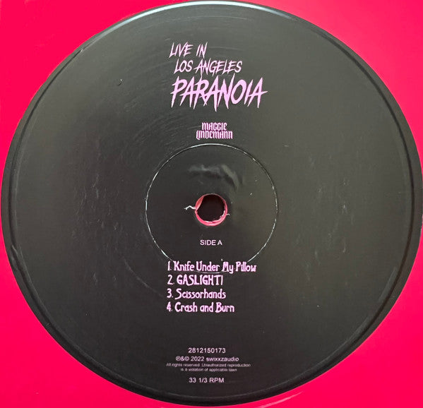 Maggie Lindemann : Paranoia Live In Los Angeles  (LP, EP, Ltd, Pin)