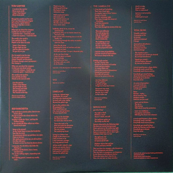 Rush : Moving Pictures (LP, Album, RE, RP, 180)