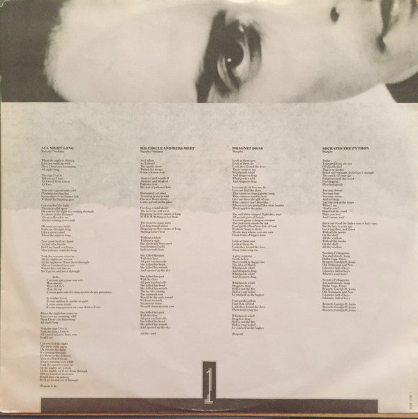 Peter Murphy : Love Hysteria (LP, Album)