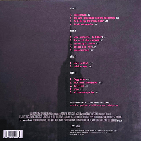 The Velvet Underground : The Velvet Underground (A Documentary Film By Todd Haynes) (Music From The Motion Picture Soundtrack) (2xLP, Comp, Mono)