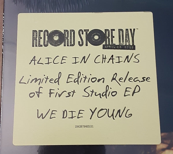 Alice In Chains : We Die Young (12", EP, RSD, Ltd, RE, RM)