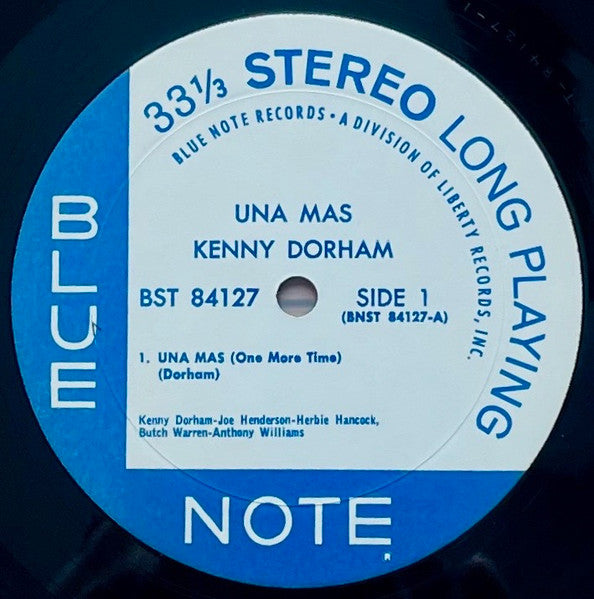 Kenny Dorham : Una Mas (One More Time) (LP, Album, RE)