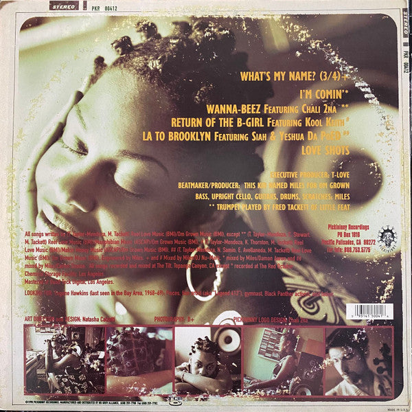 T Love Featuring This Kid Named Miles : Return Of The B-Girl EP (12", EP)