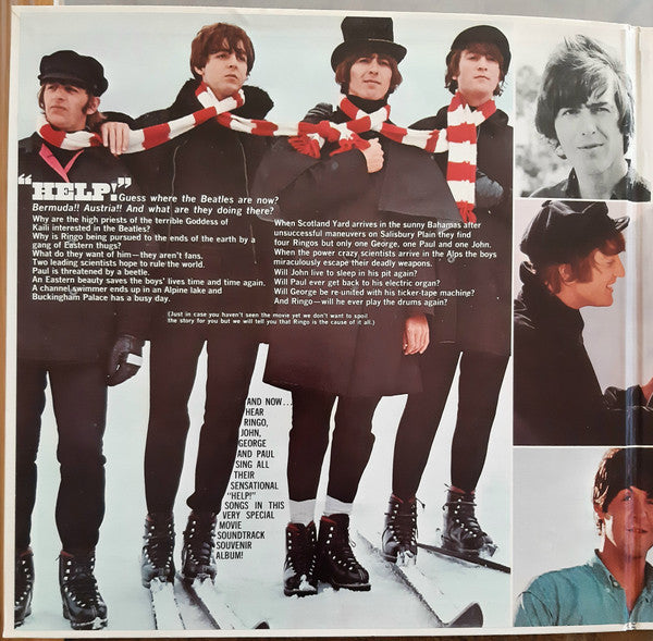 The Beatles : Help! (Original Motion Picture Soundtrack) (LP, Album, RE, Win)