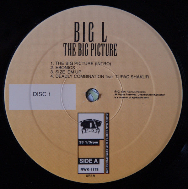 Big L : The Big Picture (1974 - 1999) (2xLP, Album)