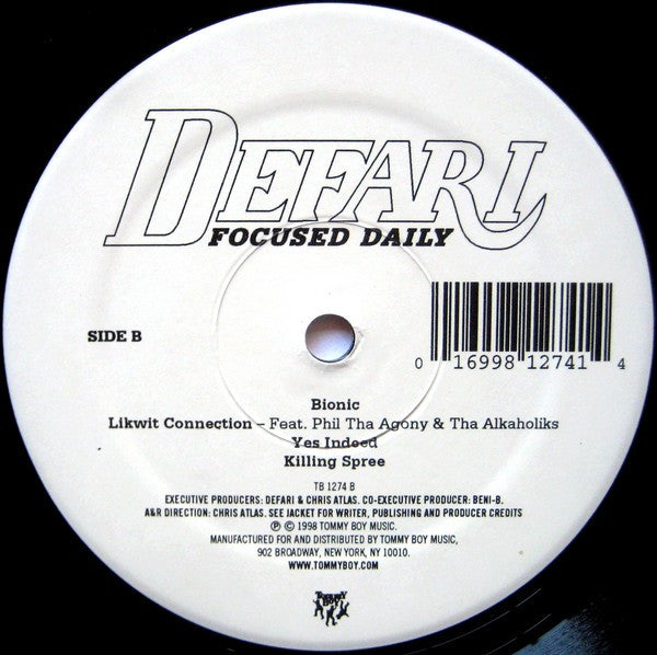 Defari : Focused Daily (2xLP, Album)