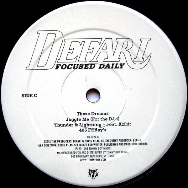 Defari : Focused Daily (2xLP, Album)