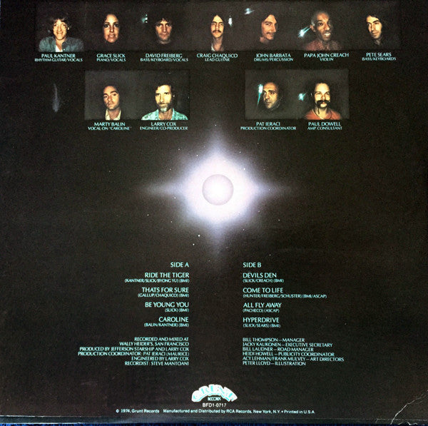 Jefferson Starship : Dragon Fly (LP, Album, Quad)