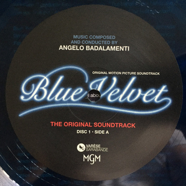 Angelo Badalamenti : Blue Velvet (Original Motion Picture Soundtrack) (2xLP, Album, RSD, Dlx, RE, Blu)