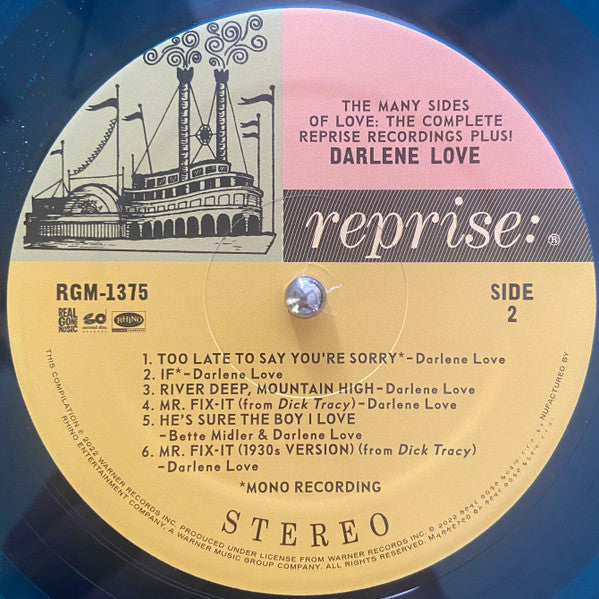 Darlene Love : The Many Sides Of Love: The Complete Reprise Recordings Plus! 1964-2014 (LP, RSD, Comp, Mono, Ltd, S/Edition, Tea)