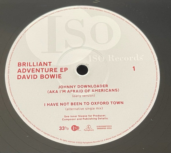 David Bowie : Brilliant Adventure EP (12", EP, Ltd)