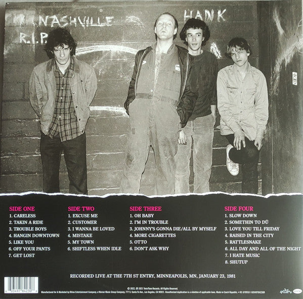 The Replacements : Unsuitable For Airplay - The Lost KFAI Concert (2xLP, Album, RSD, Ltd)