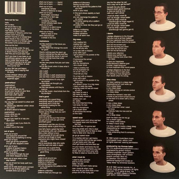 Devo : Oh, No! It's Devo (LP, Album, RSD, Ltd, Pic, RE)