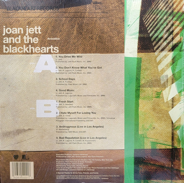 Joan Jett & The Blackhearts : Acoustics (LP, Album, RSD)