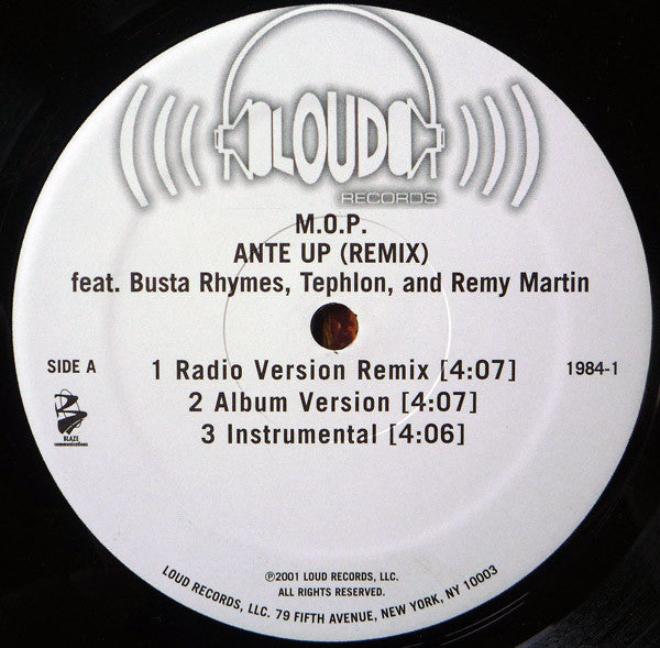 M.O.P. : Ante Up (Remix) (12")