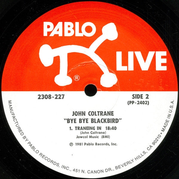 John Coltrane : Bye Bye Blackbird (LP, Album)