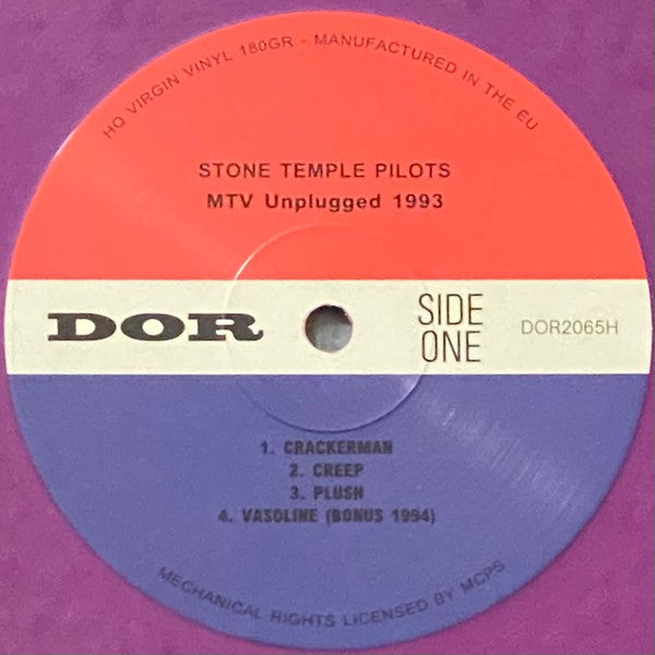 Stone Temple Pilots : MTV Unplugged 1993 (LP, Unofficial, 180)