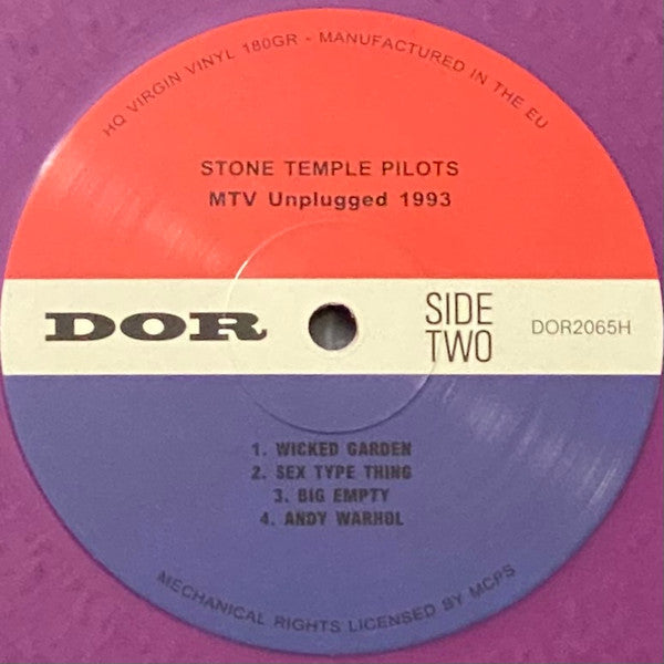 Stone Temple Pilots : MTV Unplugged 1993 (LP, Unofficial, 180)