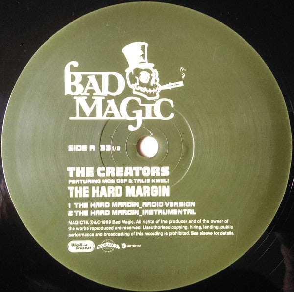 The Creators Featuring Mos Def & Talib Kweli : The Hard Margin (12")