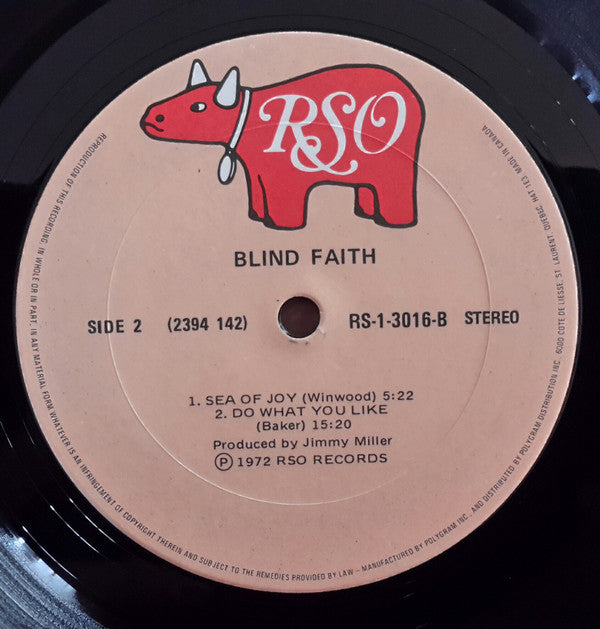 Blind Faith (2) : Blind Faith (LP, Album, RE)