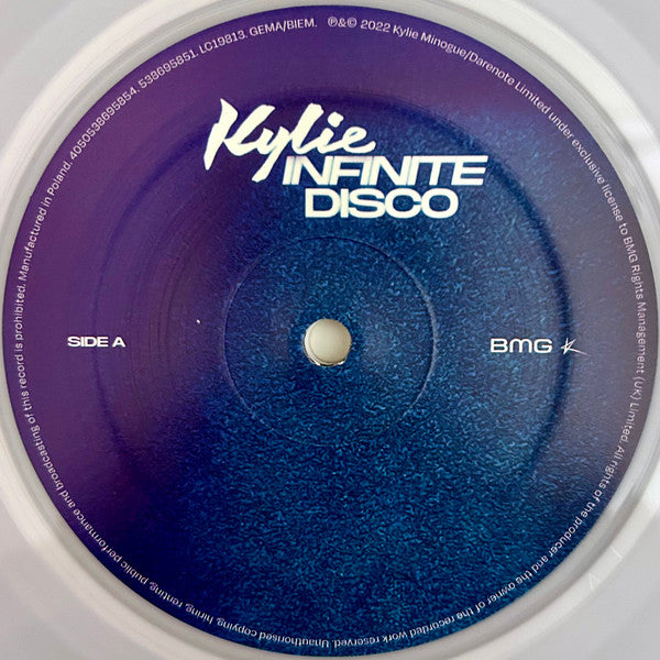 Kylie* : Infinite Disco (LP, Album, Ltd, Cle)