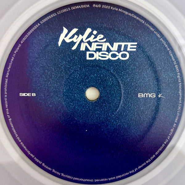 Kylie* : Infinite Disco (LP, Album, Ltd, Cle)