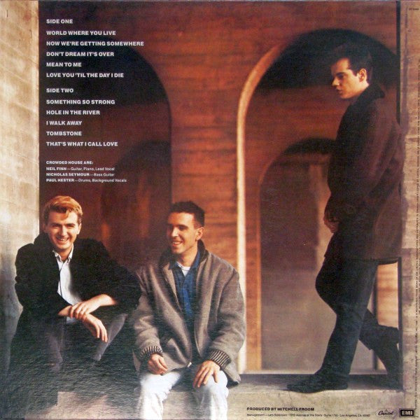 Crowded House : Crowded House (LP, Album)