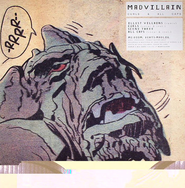 Madvillain : Curls & All Caps (12", Yel)