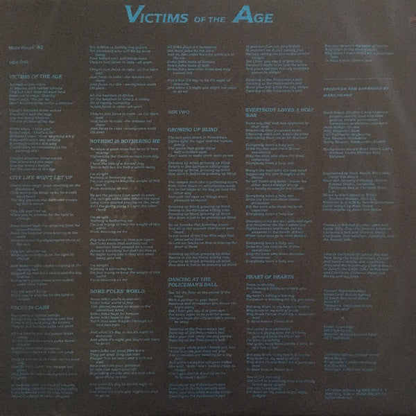 Mark Heard : Victims Of The Age (LP, Album)