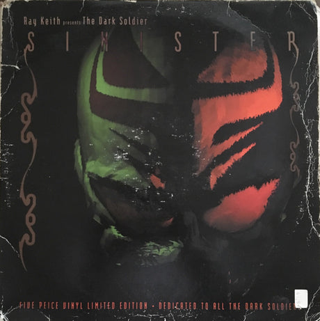 Ray Keith Presents The Dark Soldier* : Sinister (5xLP, Album, Ltd)
