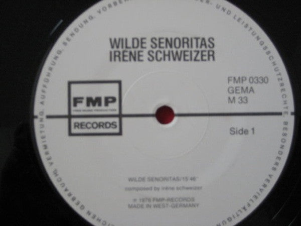 Irene Schweizer : Wilde Señoritas (LP)