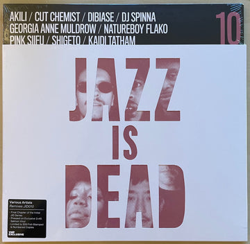 Adrian Younge & Ali Shaheed Muhammad : Jazz Is Dead 10 (Remixes) (2xLP, Album, Ltd, Num, Pin)